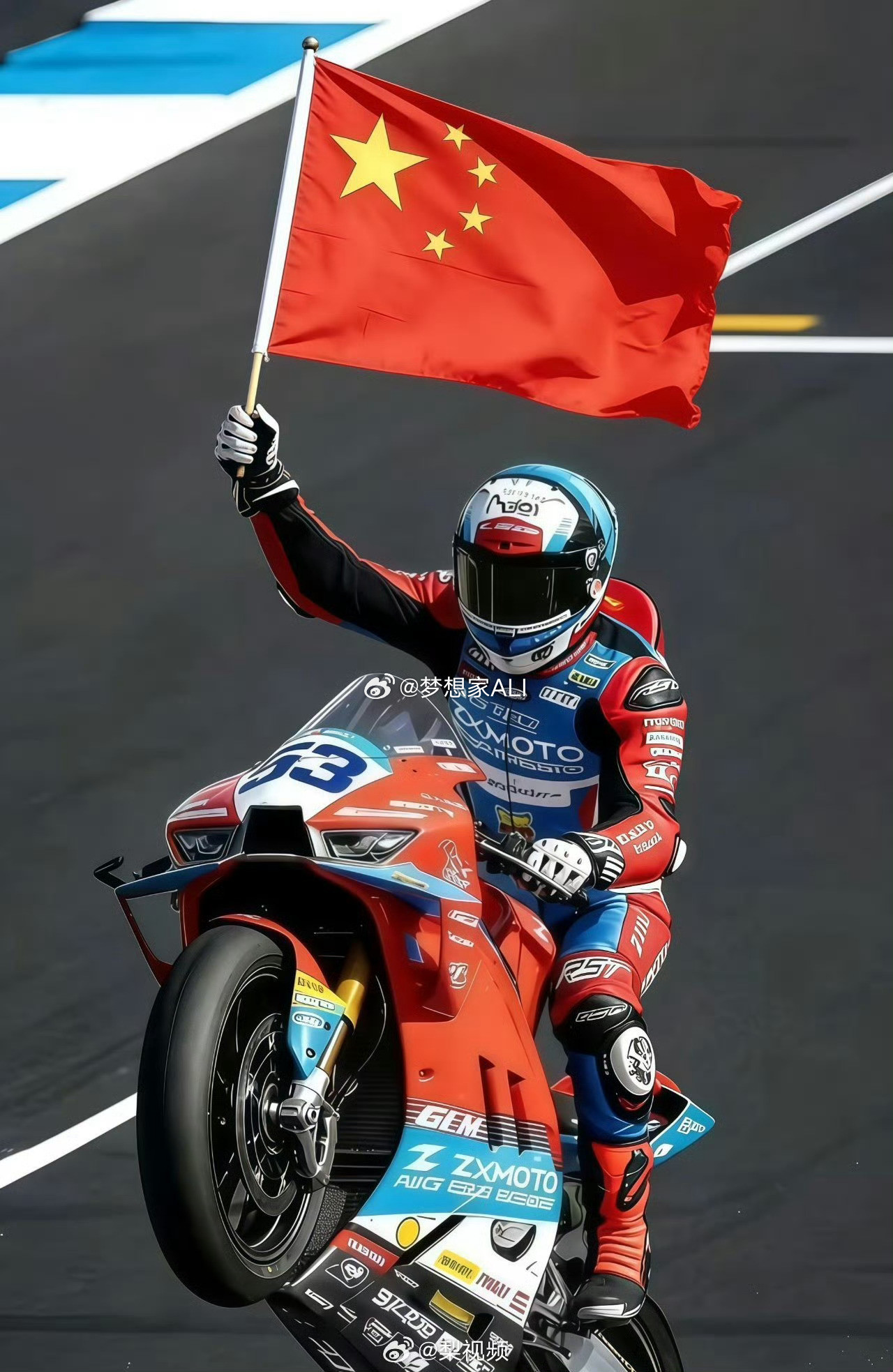 在刚刚进行的世界超级摩托车锦标赛（WSBK）中量级赛事（葡萄牙站）中，法国车手V