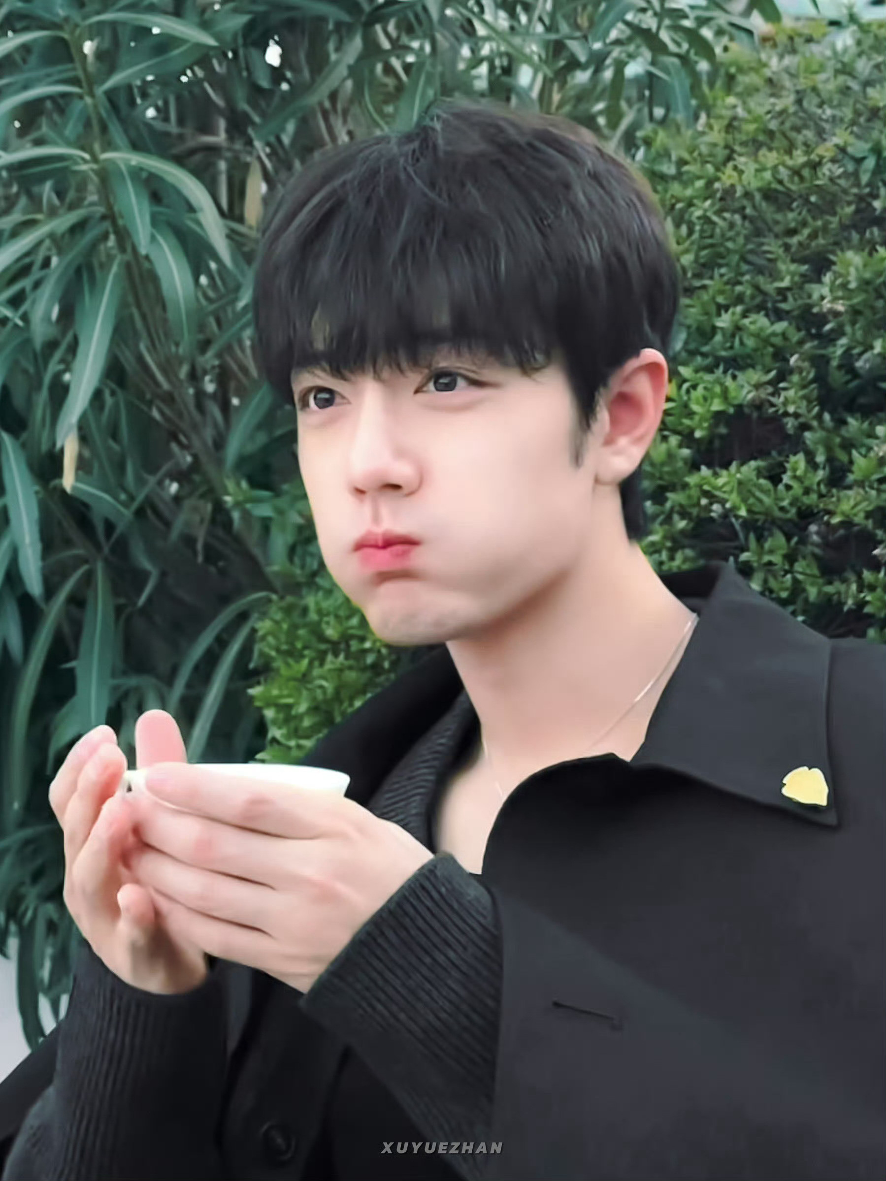 战战是吃可爱多长大的吗？萌的不要不要的！肖战◎肖战顺产头