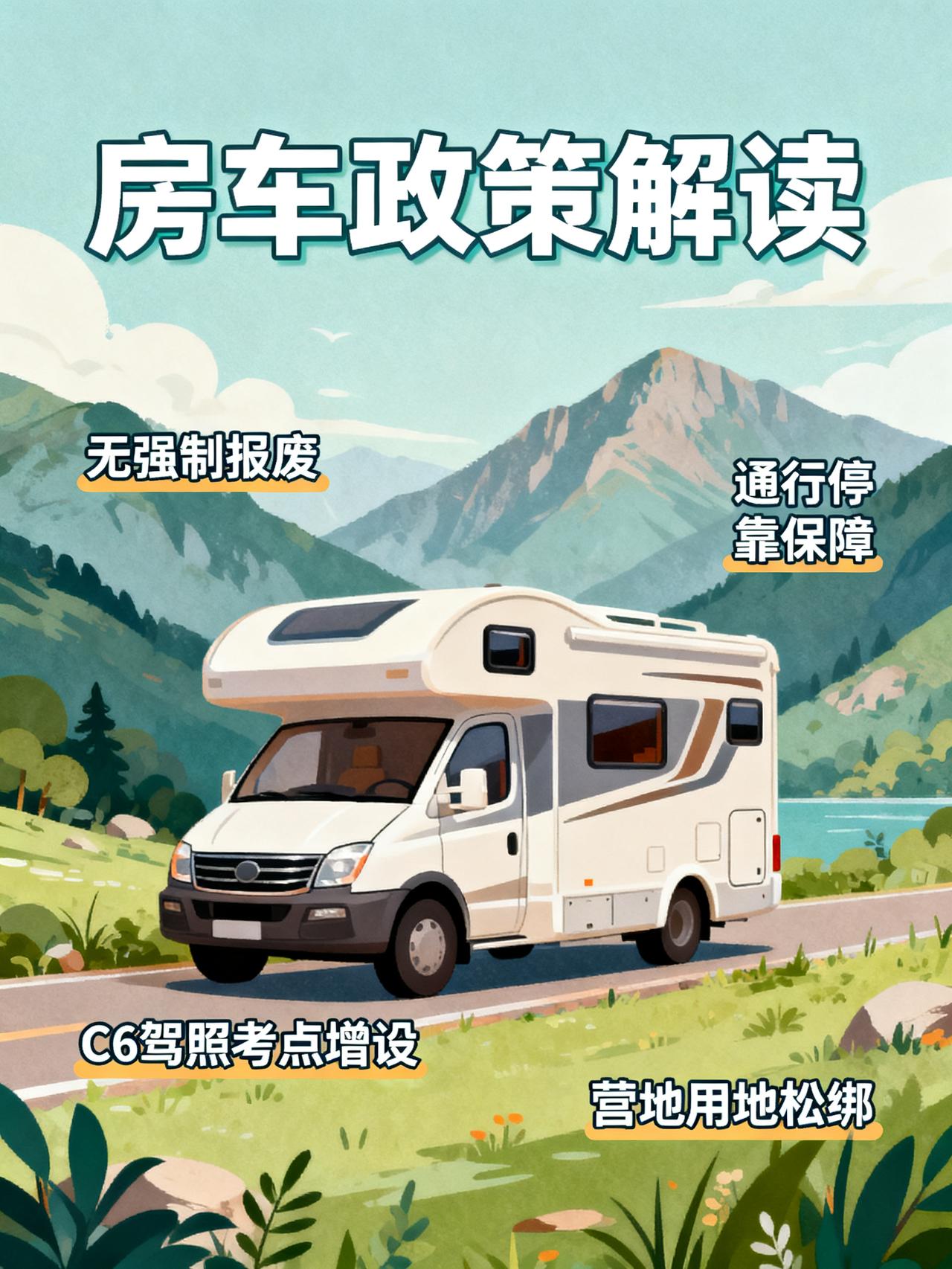 房车时代即将大变天！9大政策全落地，红利直接落到你手里！藏在行业新规里的9个房