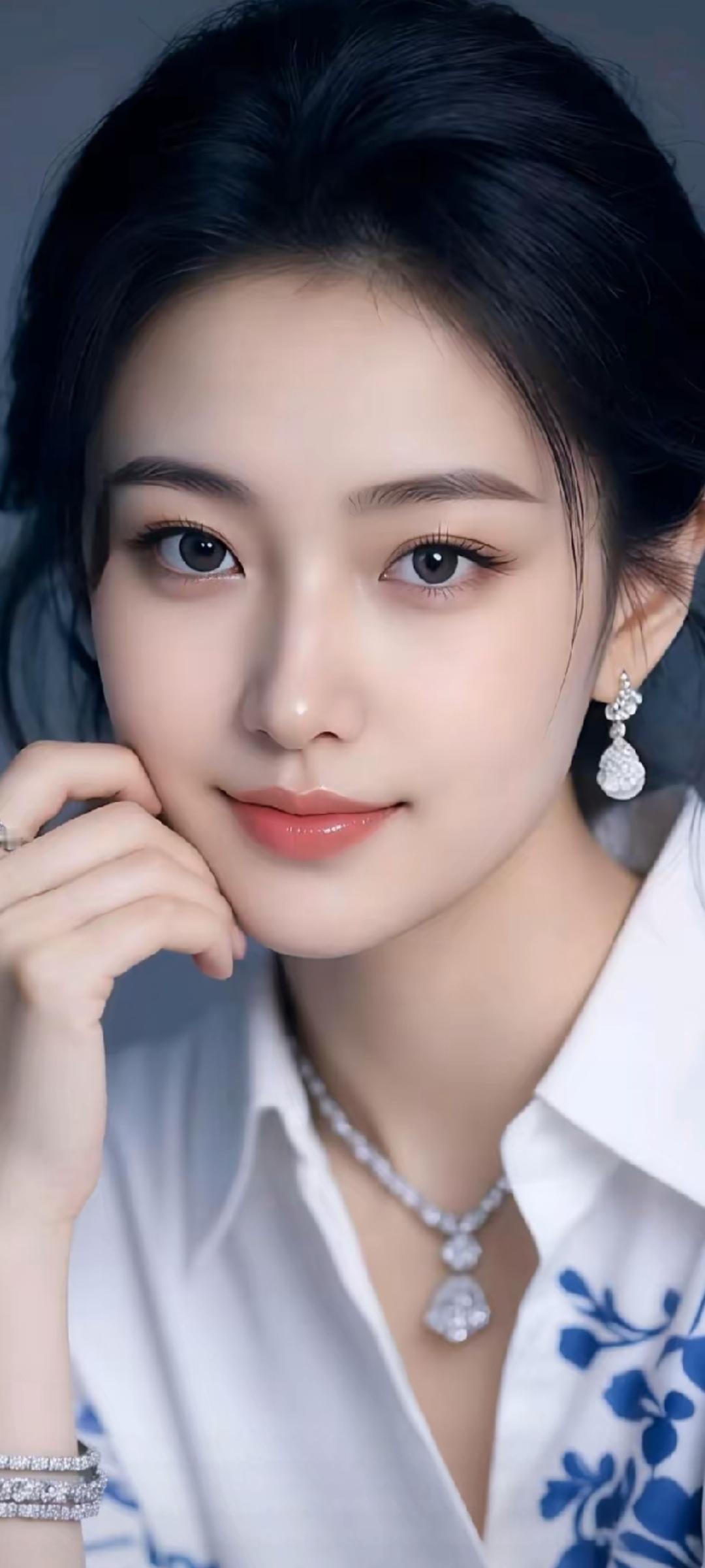 优雅气质，珠宝闪耀，完美女神风范！💎✨