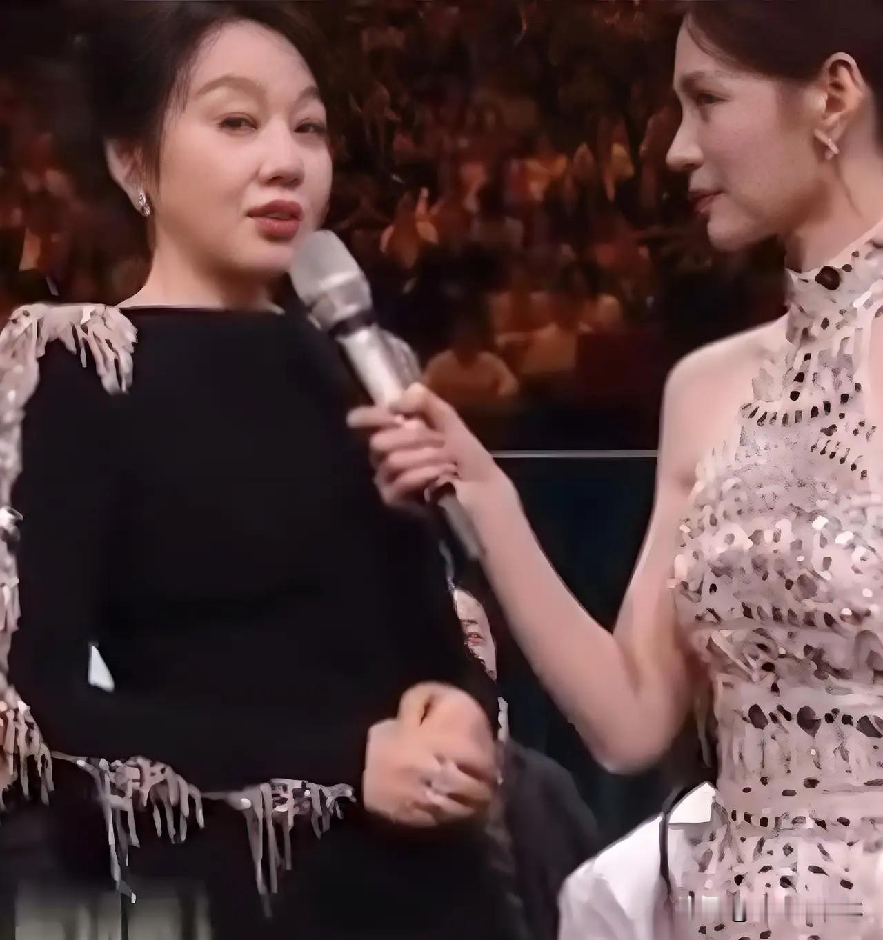 大家发现没？闫妮有一个过人之处。金鹰奖颁奖礼上，主持人沈梦辰问闫妮：如果