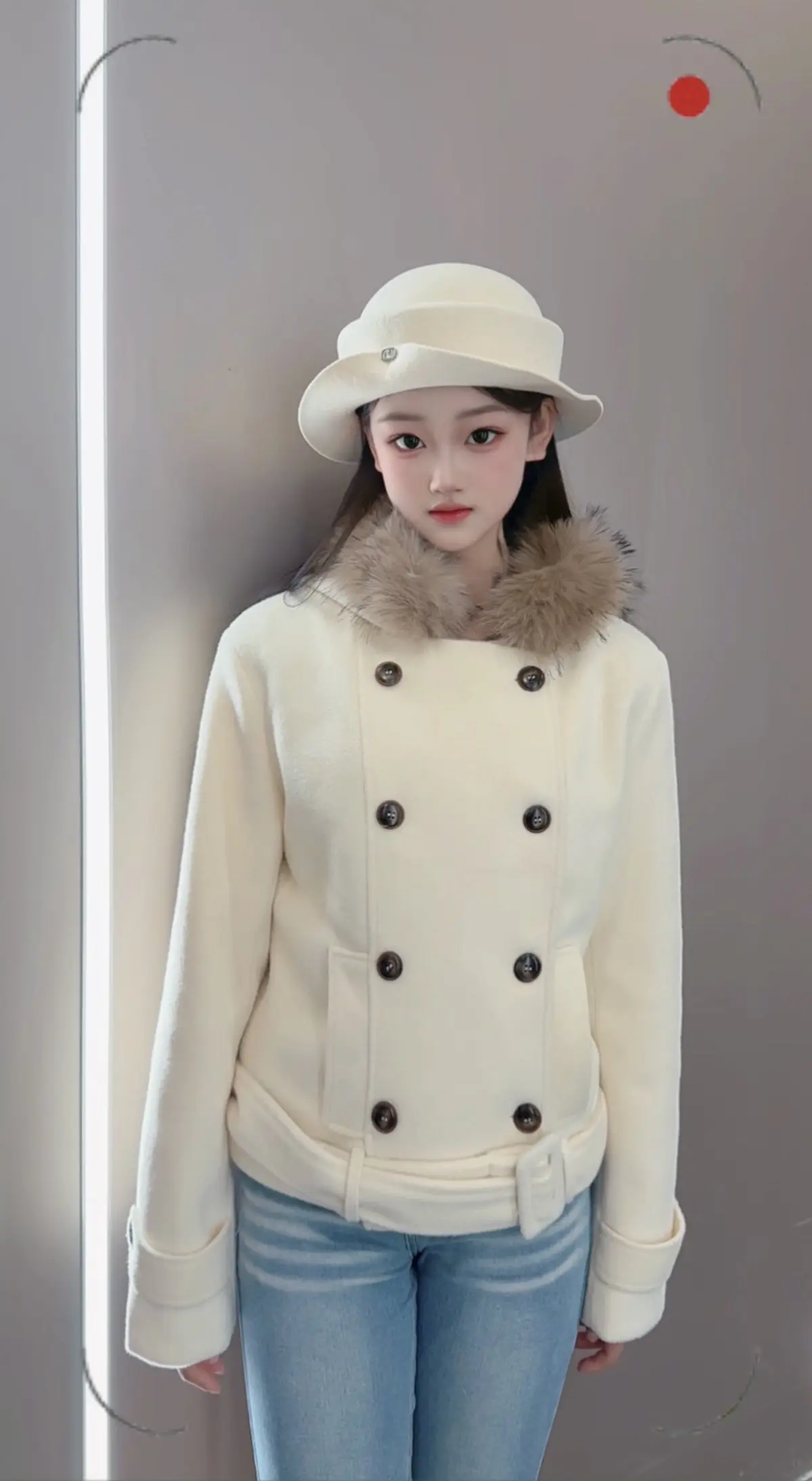 紫萱小水灵娃娃脸