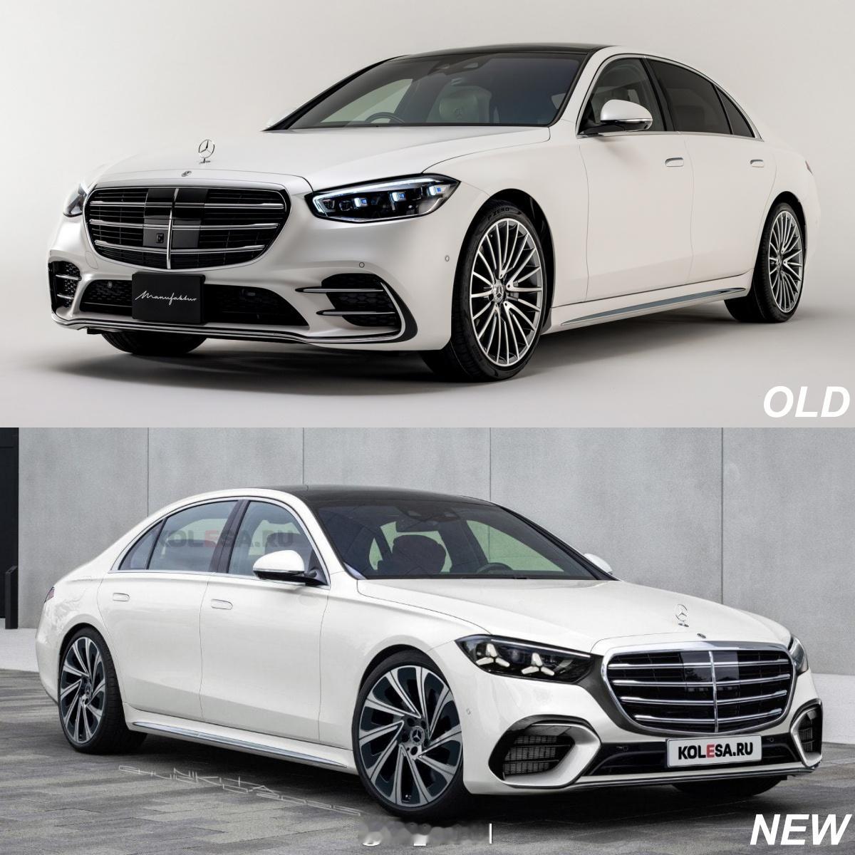 改款奔驰S级官方预告图改款奔驰S级定档1月29日全球首发，据悉本次为史上最大