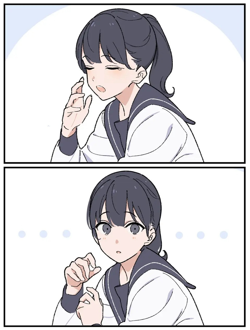 你应该不会XX我的对吧？​​​