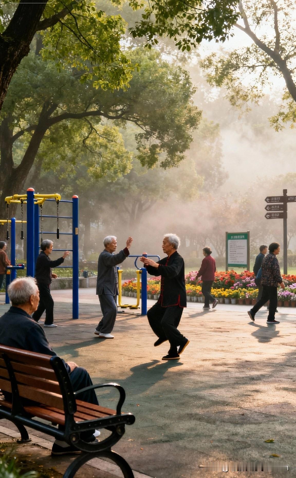 看看周围那些高寿的爷爷奶奶，是不是都有这几个共同点？我观察了好久我们院儿里几