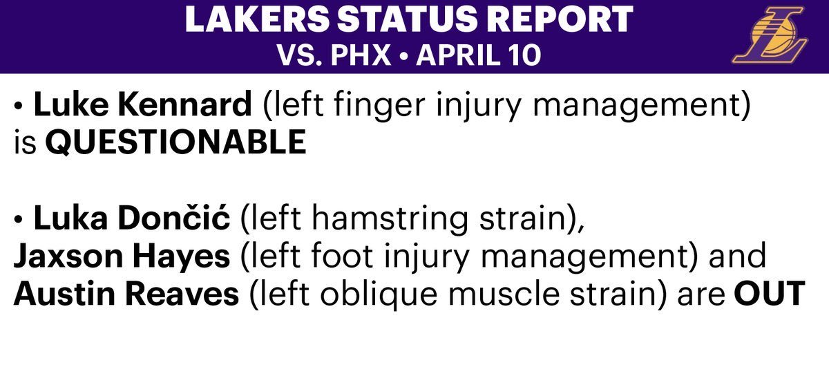 詹姆斯今天将背靠背出战太阳，斯玛特终于复出。肯纳德昨天左手受到点轻伤，今天出战成