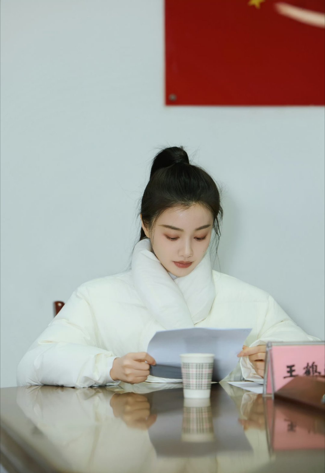 王鹤润这个造型好乖呀，用爱传递社会温度，加油加油润宝一直在