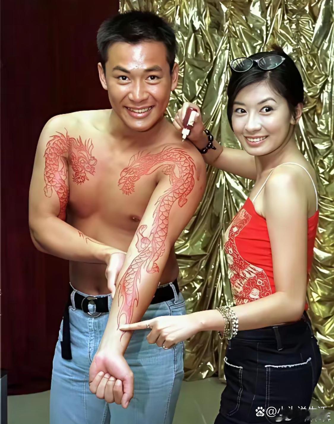 这居然是贾静雯昔日的剧照！