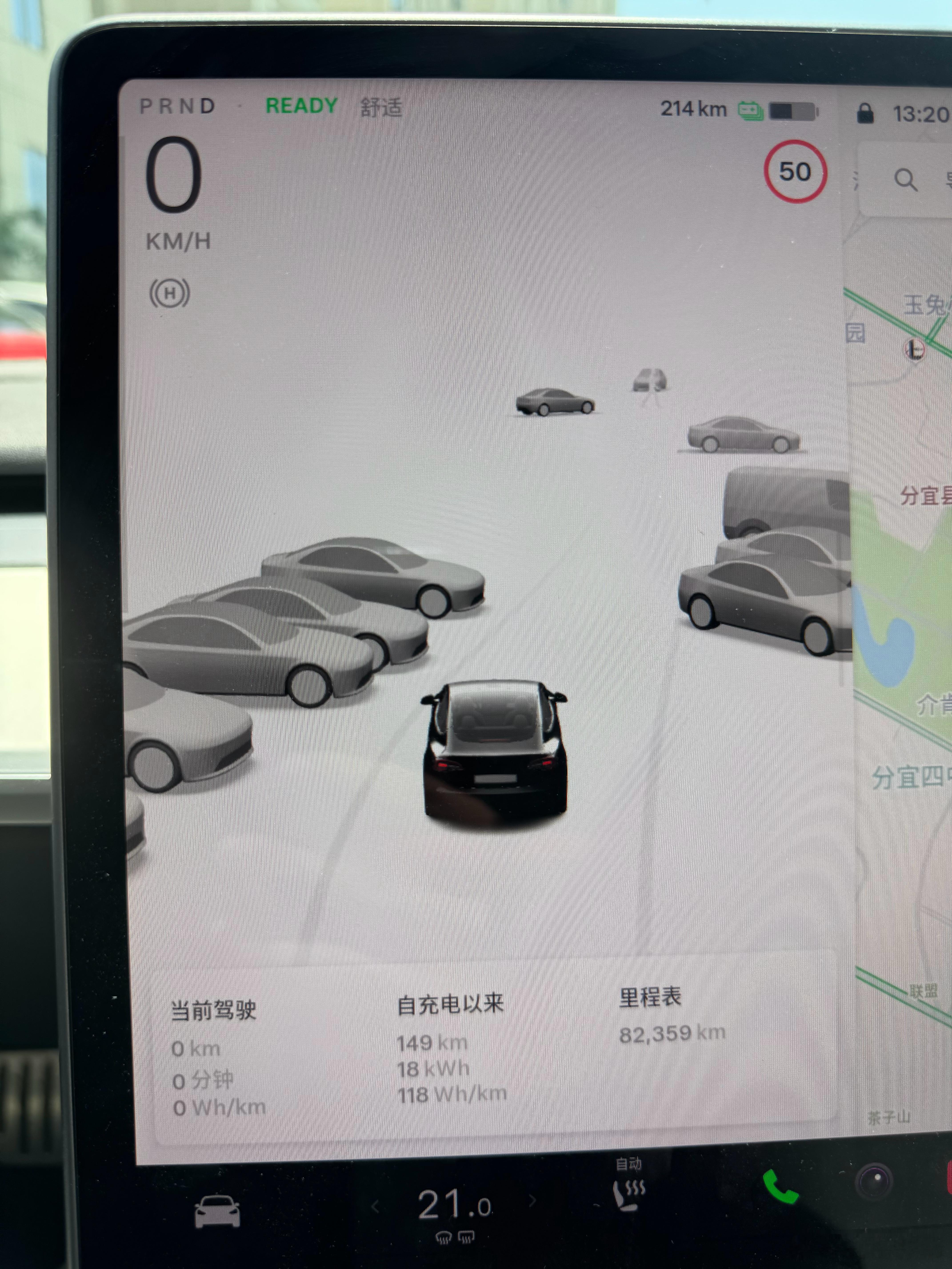 自用特斯拉Model3（2021），82000公里，从来没去过售后，从来没保养