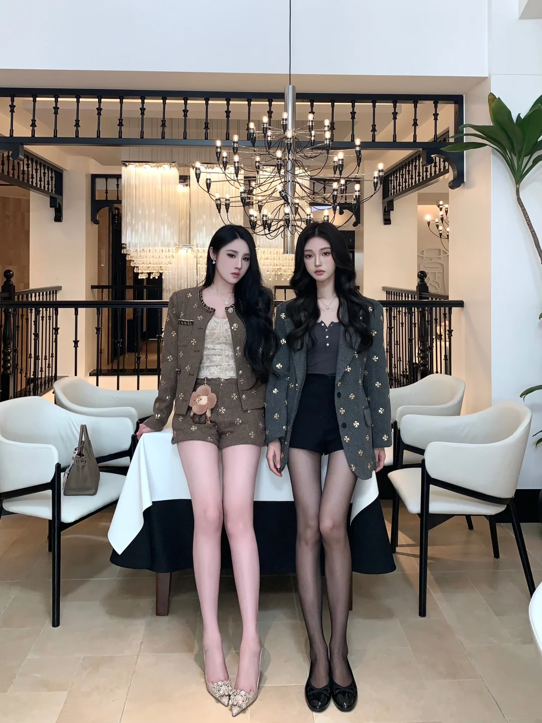 穿上姐妹装啦🥰