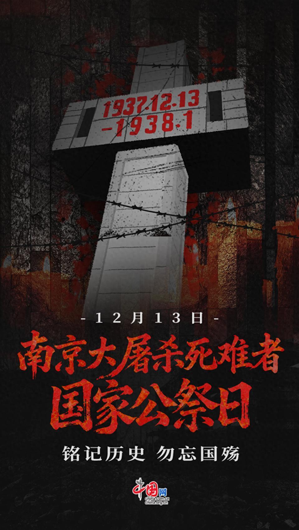2025年12月13日。是第12个南京大屠杀。死难者国家公祭日。1937