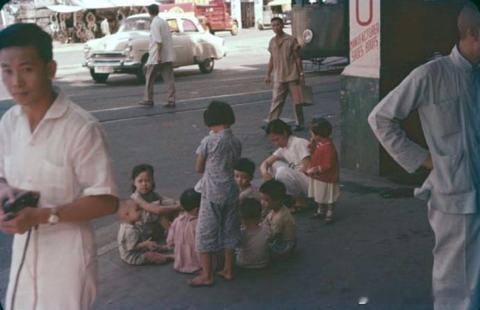 1957年的香港街景