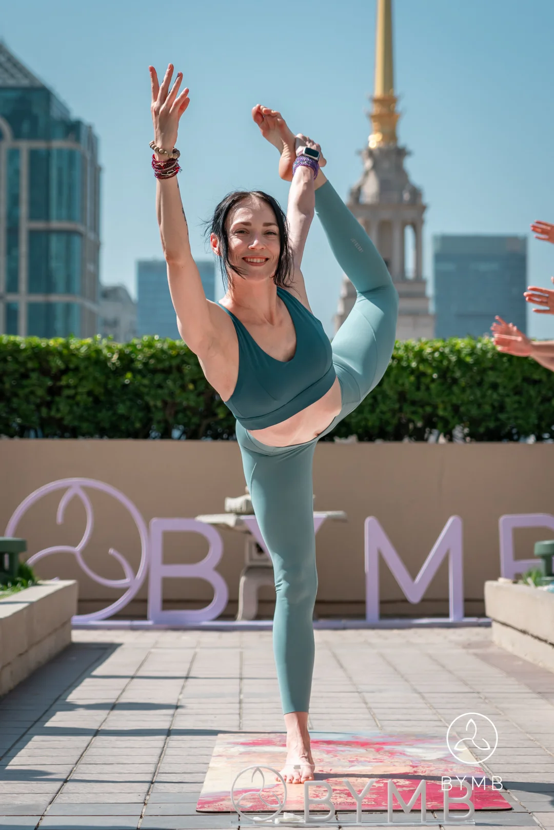 Yoga with the view for BYMB