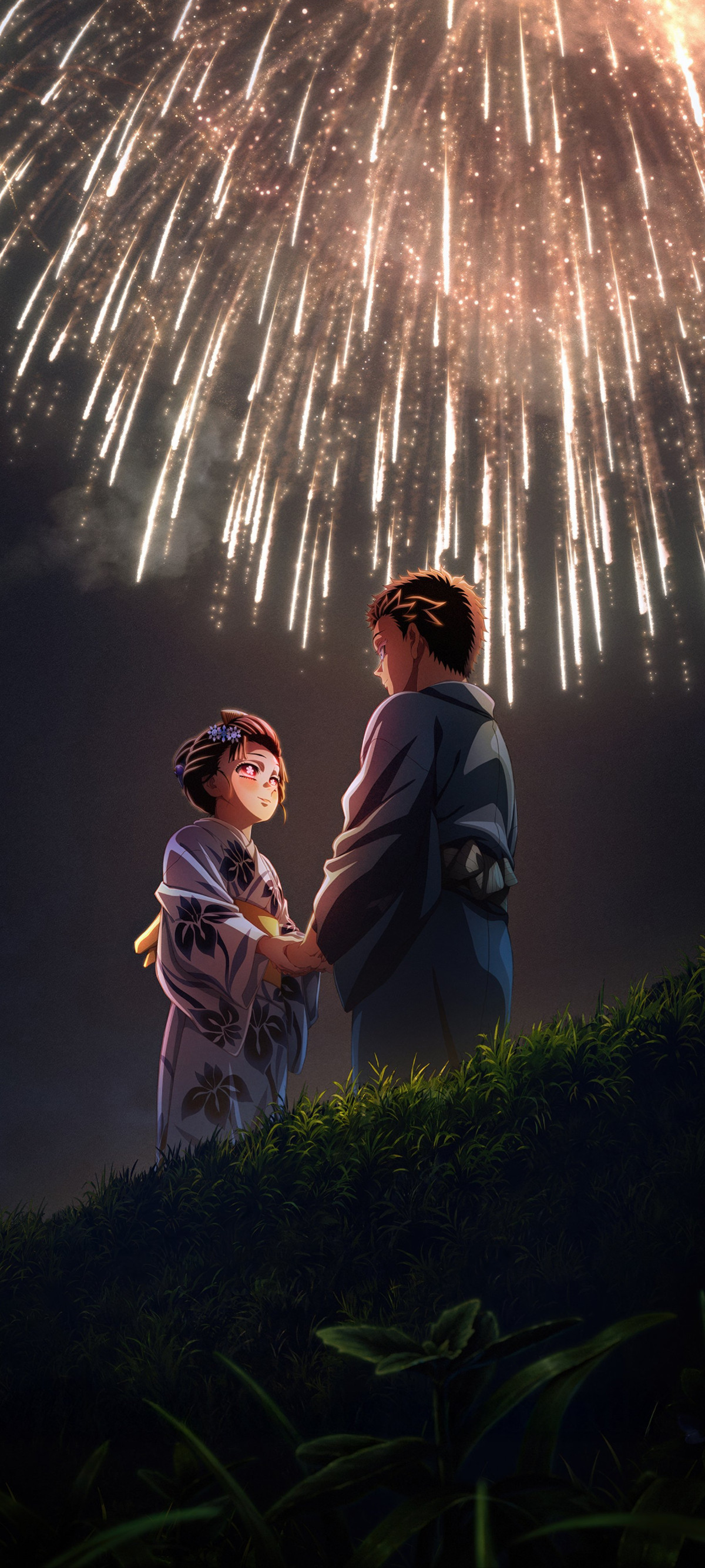 给大家分享一套鬼灭之刃壁纸，高清原图，无水印