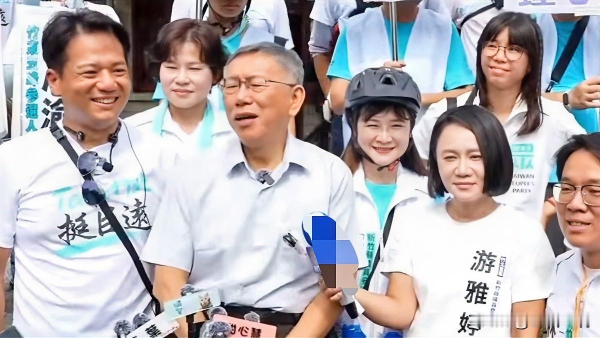 徐欣莹民调落后郑朝方柯文哲冷笑：无法对事实评论针对国民党新竹县长候选人徐欣