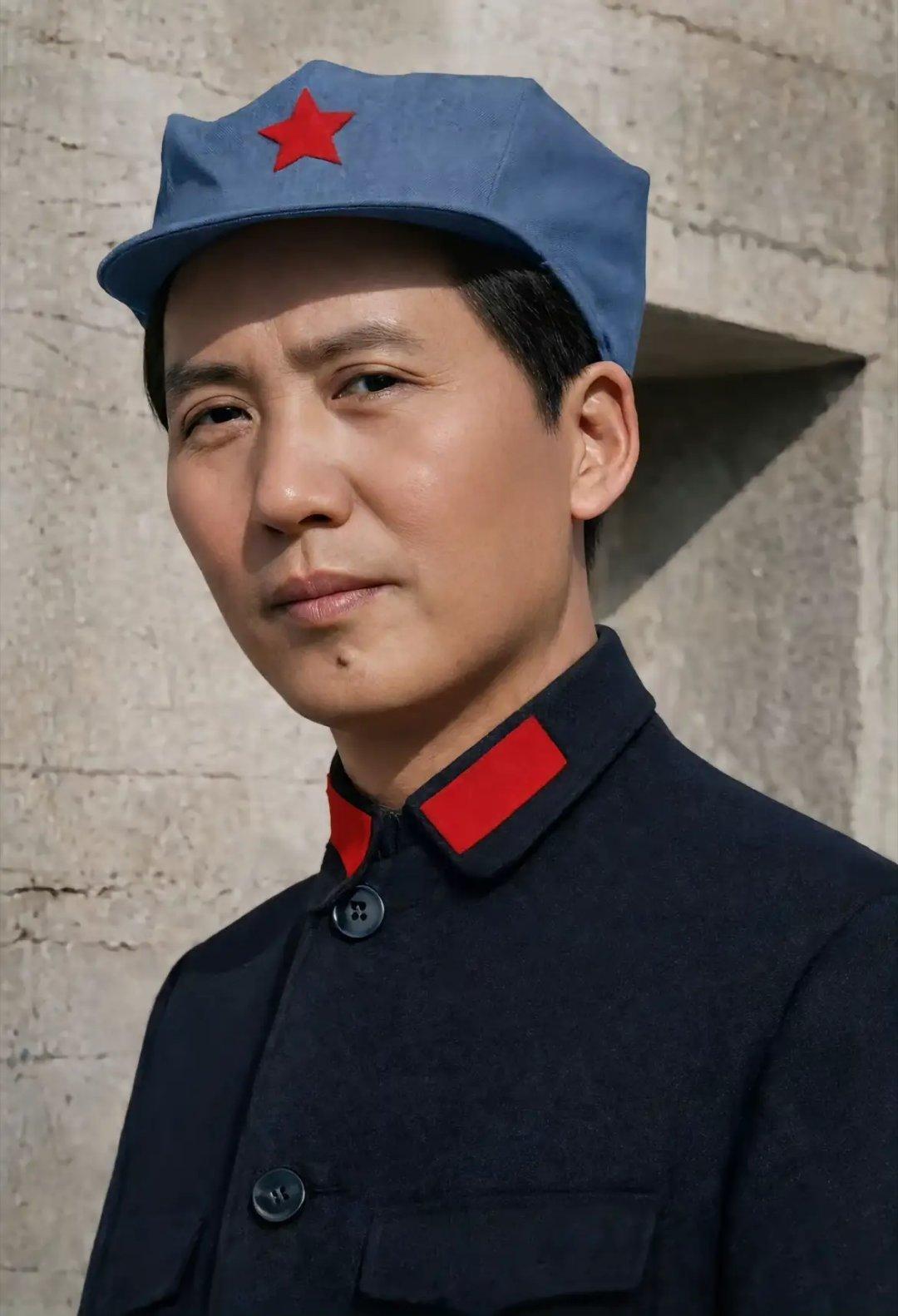 伟人的这张经典照片，是由美国记者埃德加·斯诺在1936年于陕北保安拍摄的。伟人神