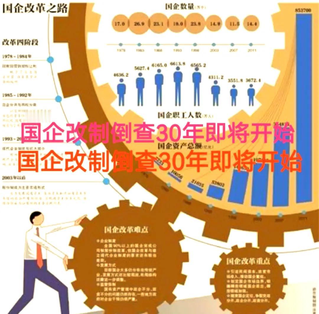 国家终于重拳出击，对过去30年内国有企业资产流失情况开展倒查和严查。这一举措旨