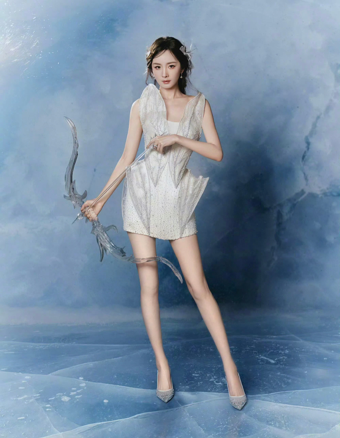 赵丽颖杨幂今晚的造型这腿我可以！[爱心][爱心]​​​
