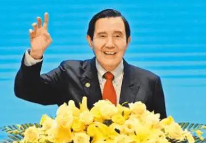 马英九回去了，临走前憋了一句“两岸同文同种”，别小看他这个人。你忽悠过人没，懂的