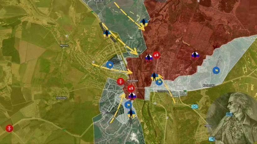 库皮扬斯克战况罗生门：谎言落幕时，“亚速营”元老终成瓮中之鳖零下十几度的严寒