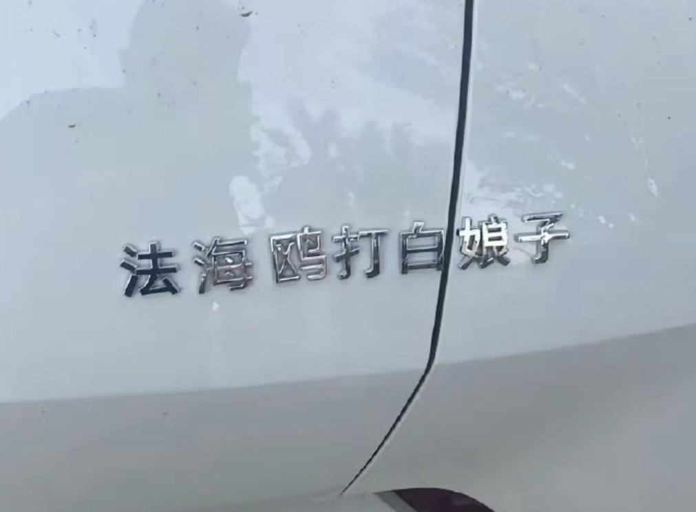 现在的车主都挺幽默的特别是本田的车主感觉他的觉悟特别高虽是日系车却有着华为心[坏