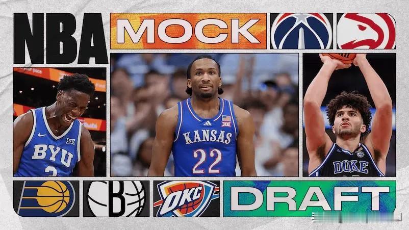 知名媒体B/R发布了2026年的模拟选秀，前十如下：1、达林-彼得森——奇才