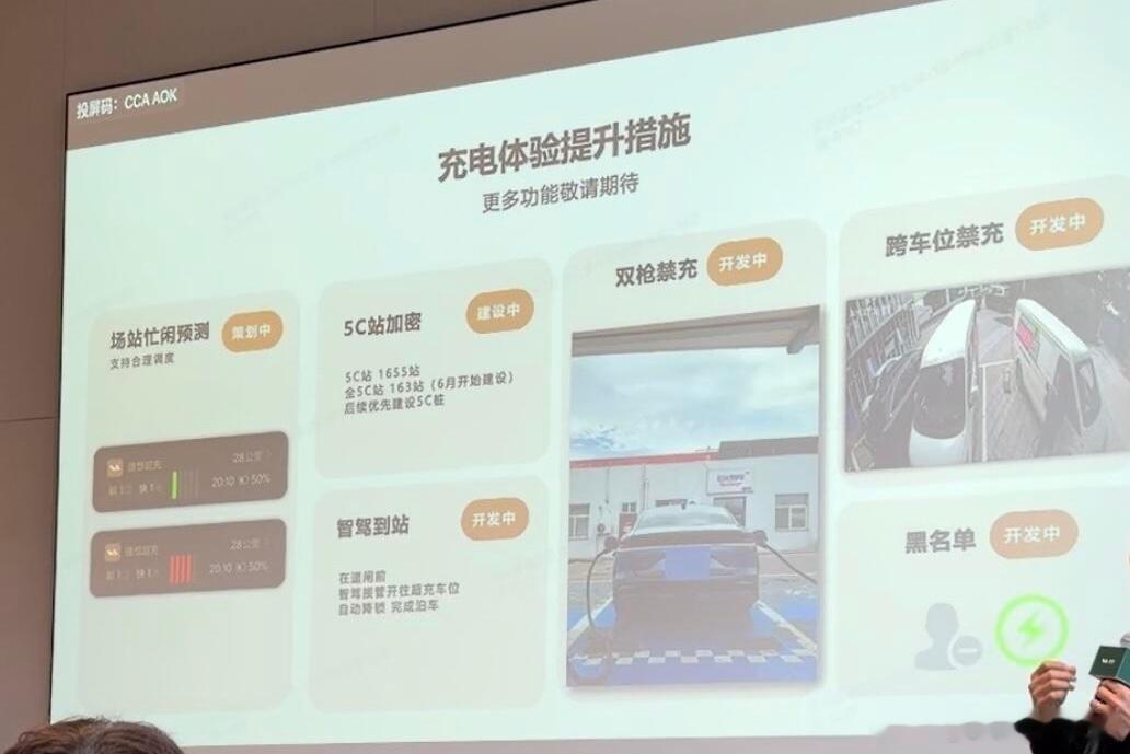 理想汽车接下来针对自建超充站体验提升的一些调整。跨车位禁充、双枪禁充和黑名单都在