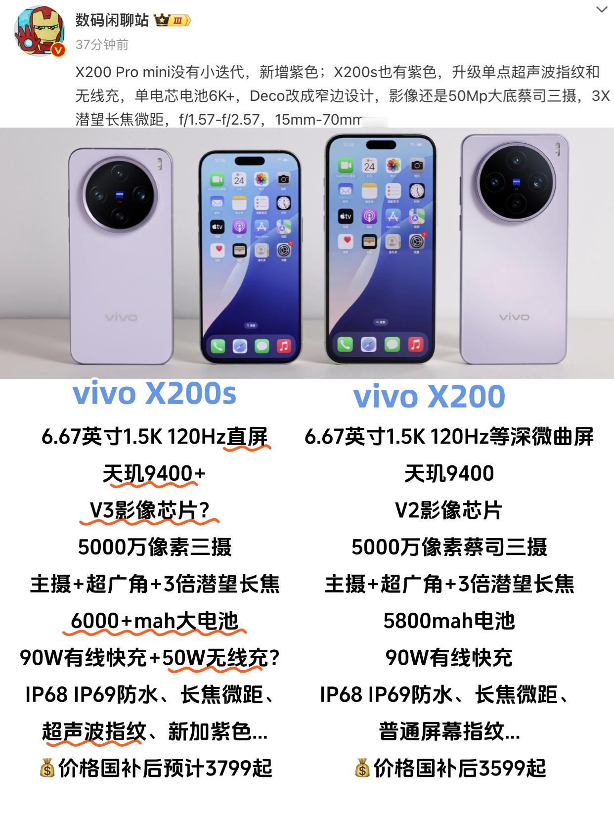 vivox200s这配置是不是鲨疯了？vivo高管和站哥刚刚爆料，vivo