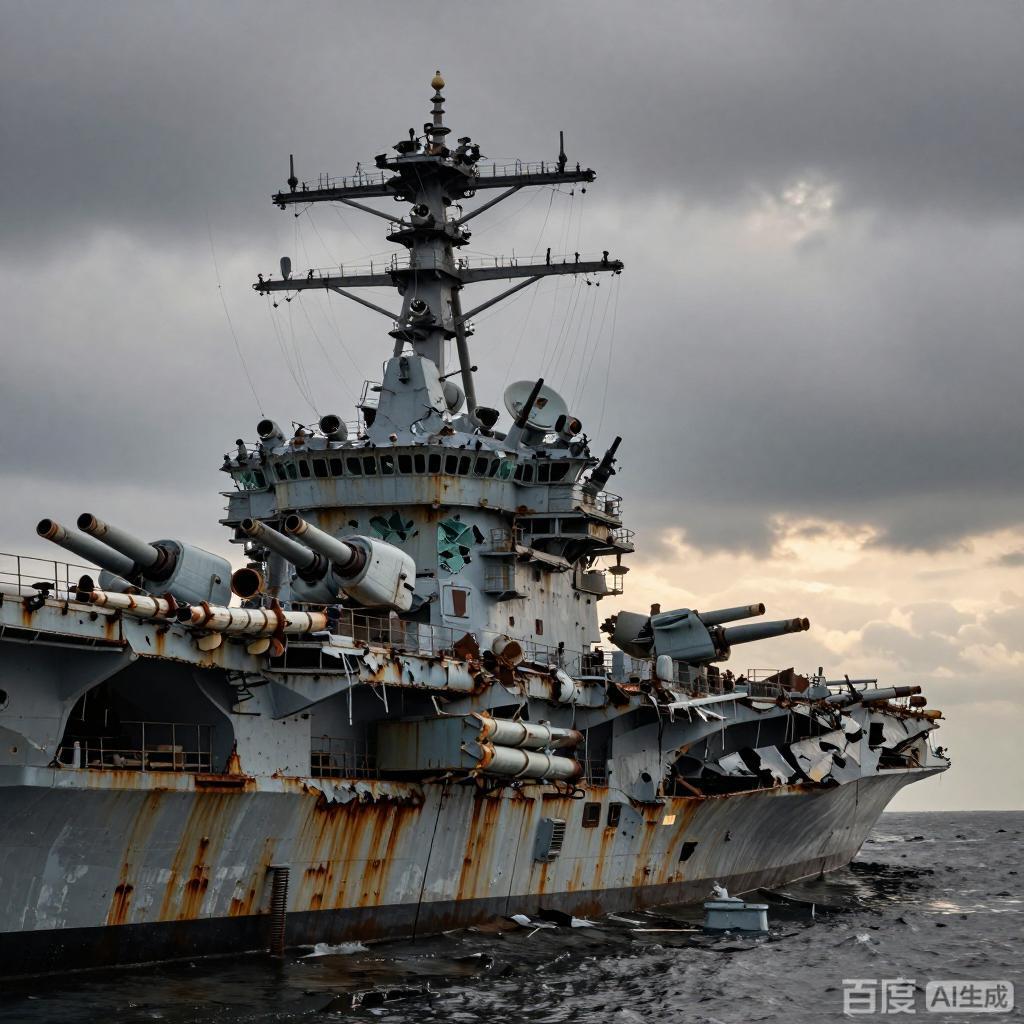 果然如我所料，美国就是咋呼伊朗，否则不可能只派一艘航母，还破破烂烂的。