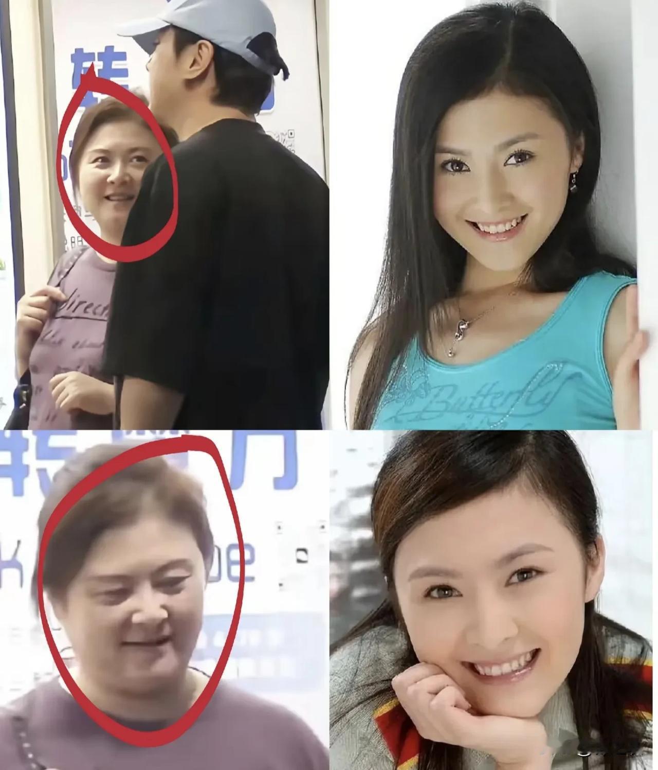 妈耶，王琦近些年来身材变胖了，可能是因为她生孩子后恢复不好的原因，但有人觉得是因