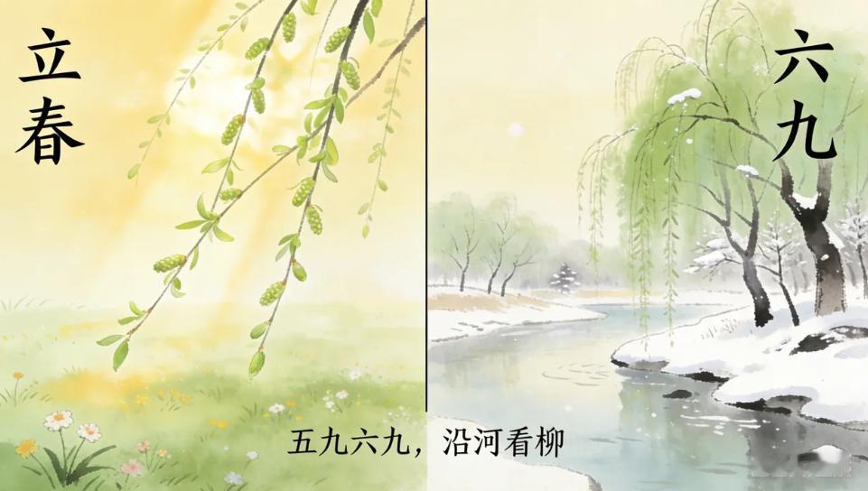 提醒大家，明天是六九第一天，恰逢立春，老话讲“春打六九头，吃穿不用愁，家家有奔头