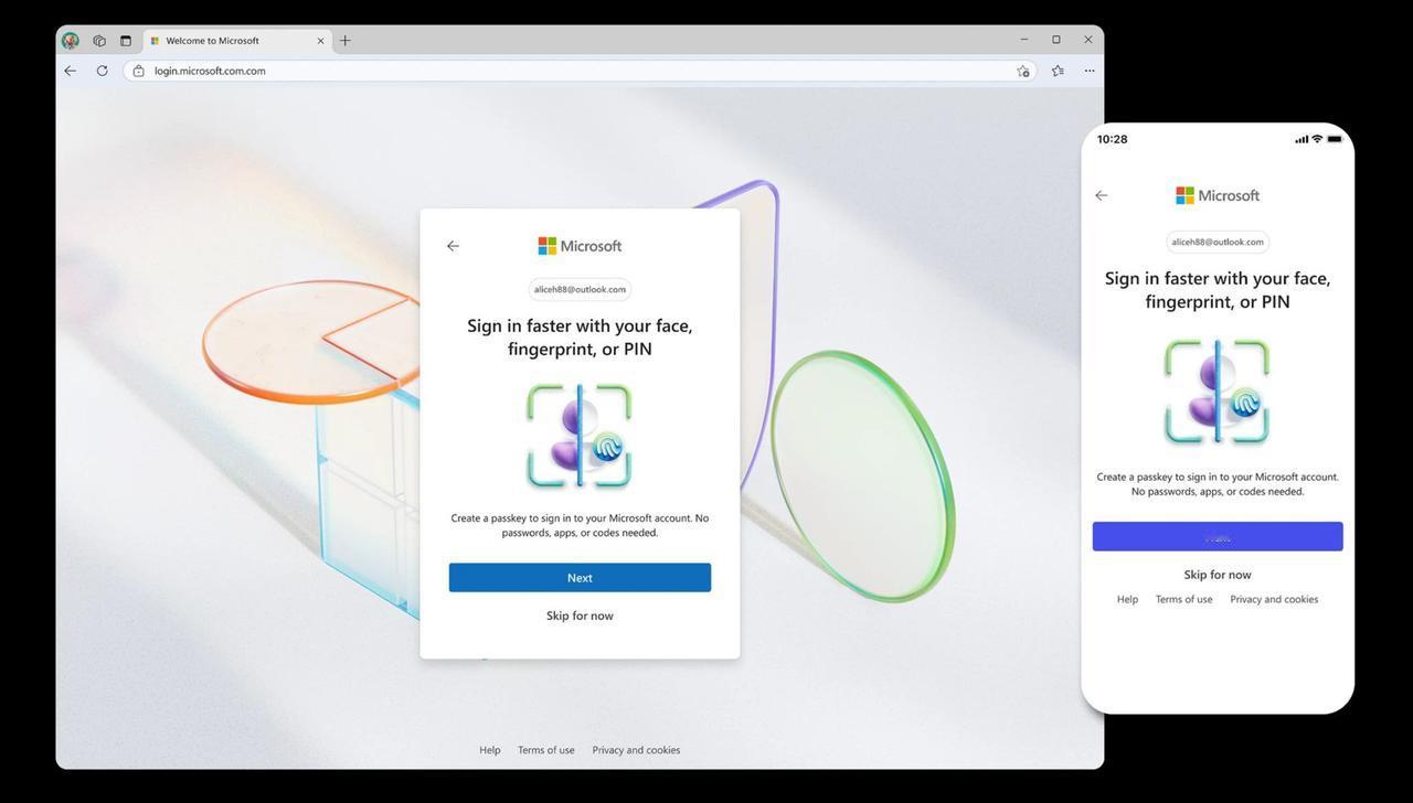 微软新账户默认启用无密码登录微软宣布，所有新创建的Microsoft账户将默