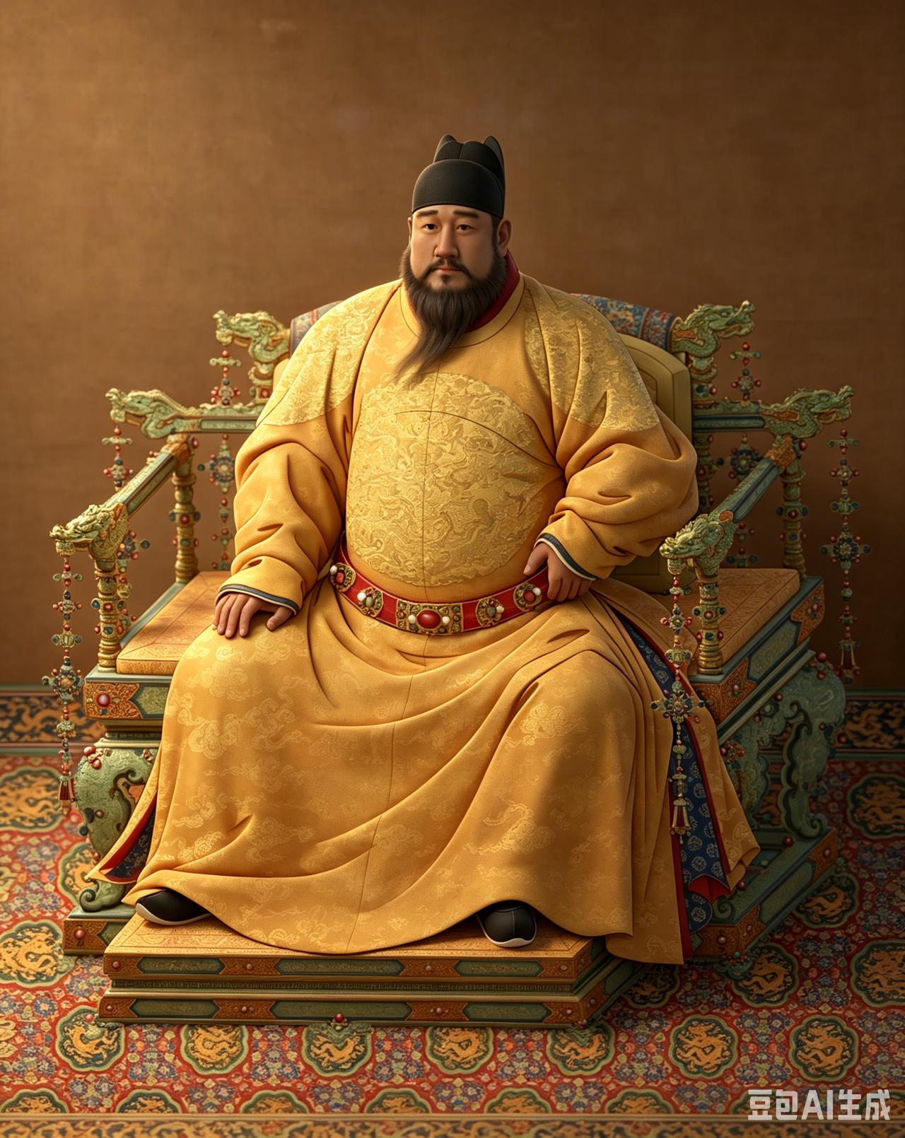 不知大家注意没有，明宣宗朱瞻基怎么长得这么黑？看他脸、手，快黑成炭了！——一查