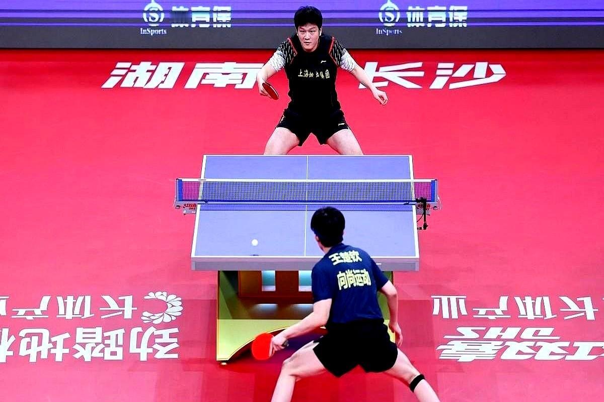 真的，别再分析什么左手打右手，什么反手拧拉了。王楚钦和樊振东打33次输26次
