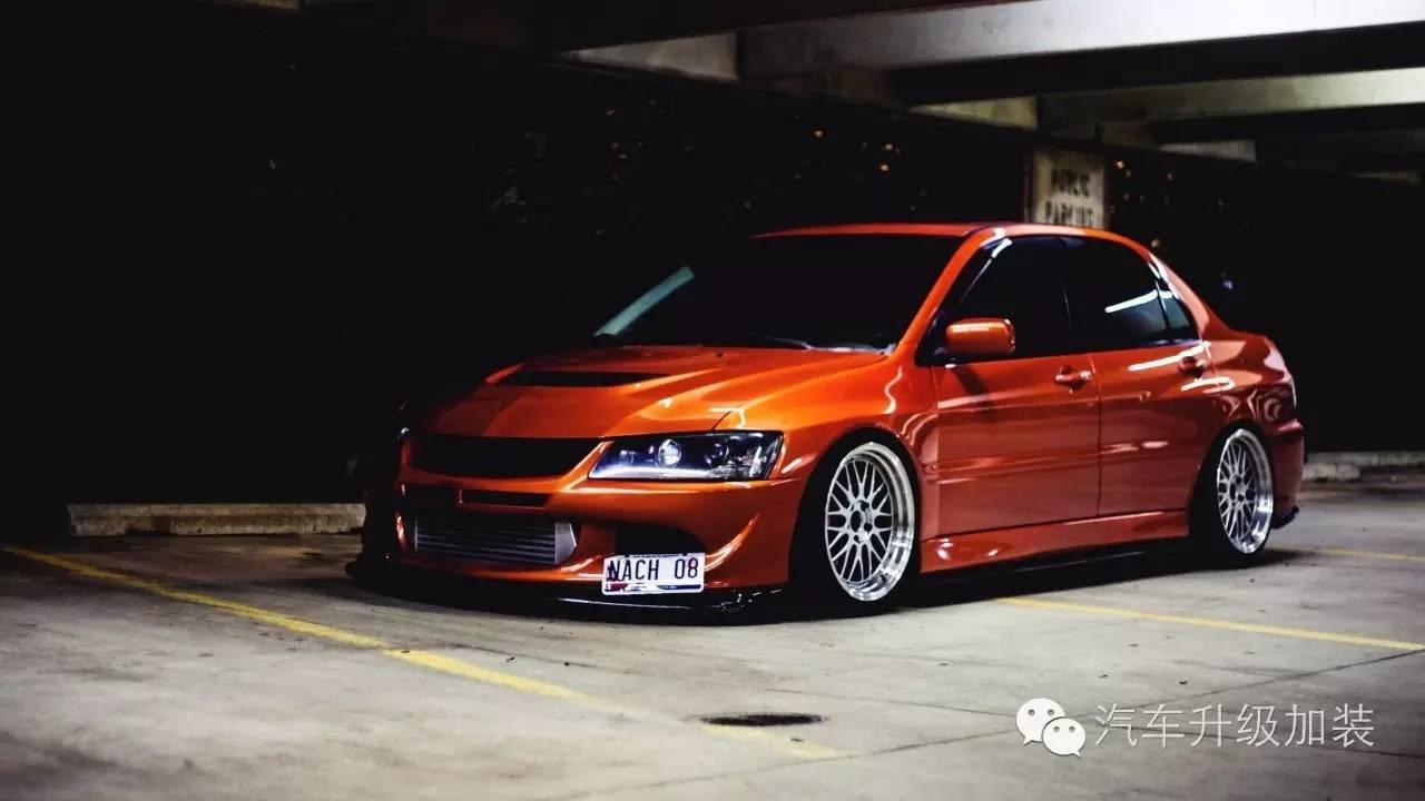 特殊的"枪骑兵"——三菱lancer evolution