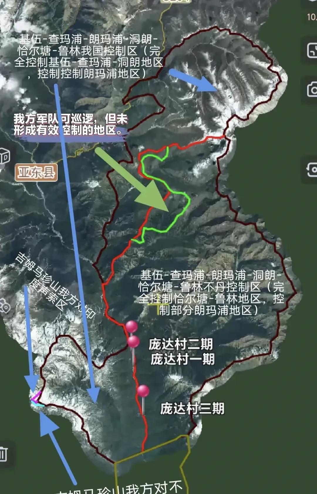 藏南庞达村宛如一颗藏在喜马拉雅山谷中的明珠。它在日喀则亚东县下亚东乡，距县城约3