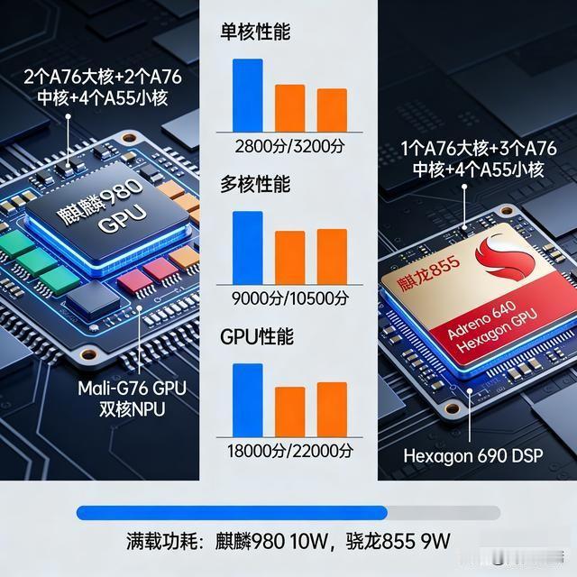 骁龙，麒麟你选哪款？2025实测！麒麟980vs骁龙855老旗舰谁还能打