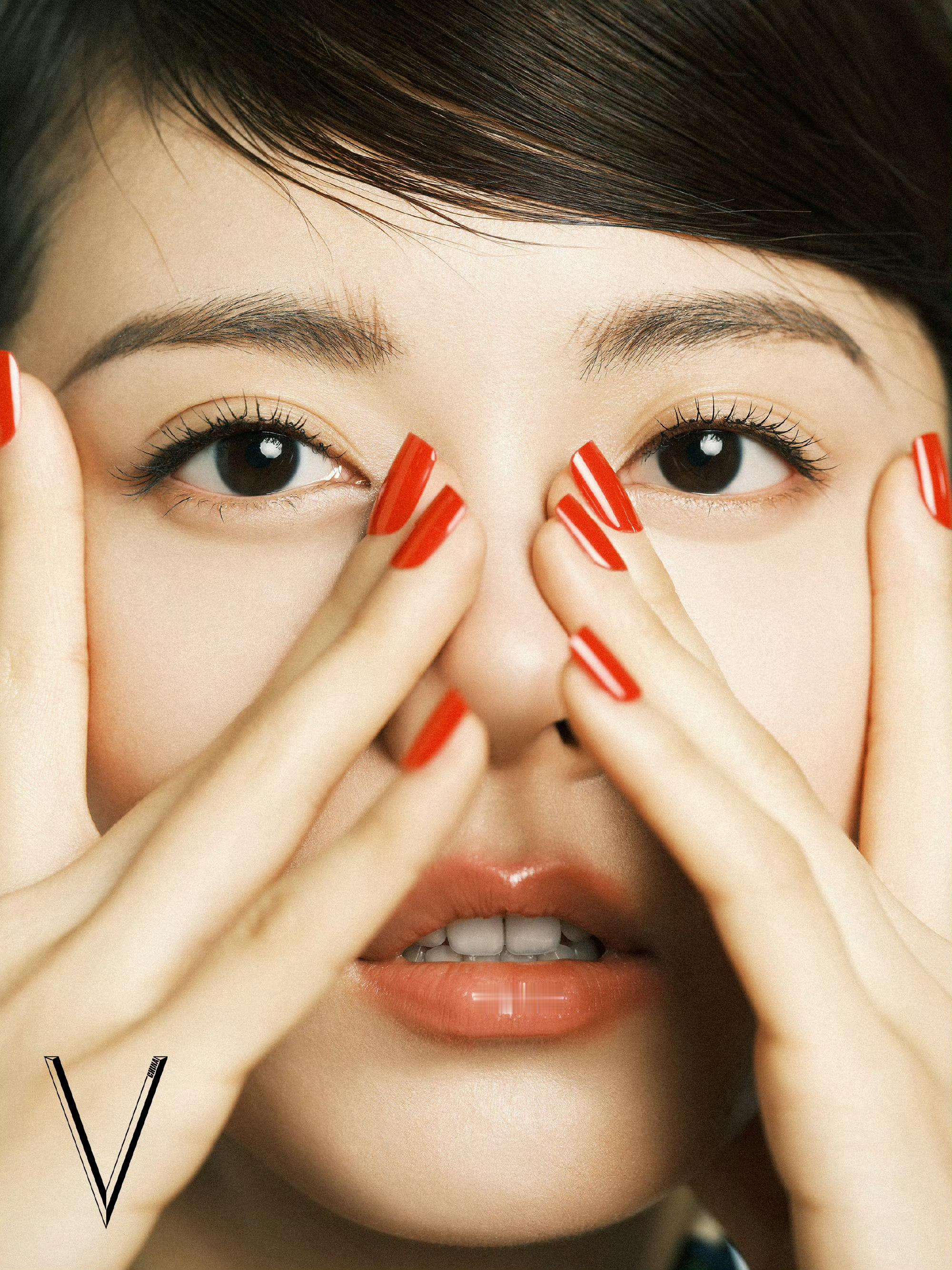 赵今麦×VMagazine二月新期封面鬼马MiuMiugirl👧🏻