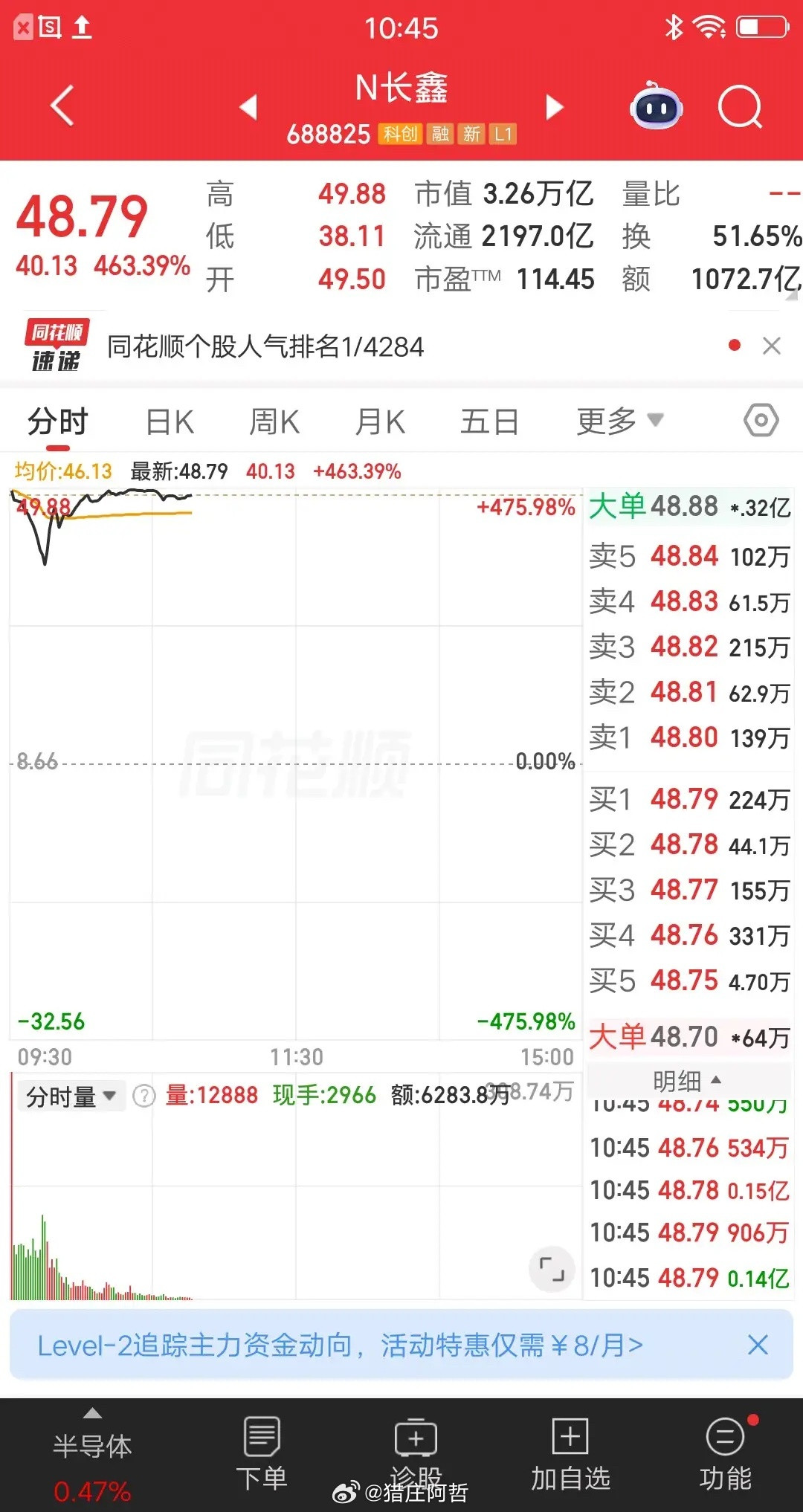 一位股民发视频笑疯了，中签长鑫科技赢麻了，引来大量散户围观。他说16号的时候，看