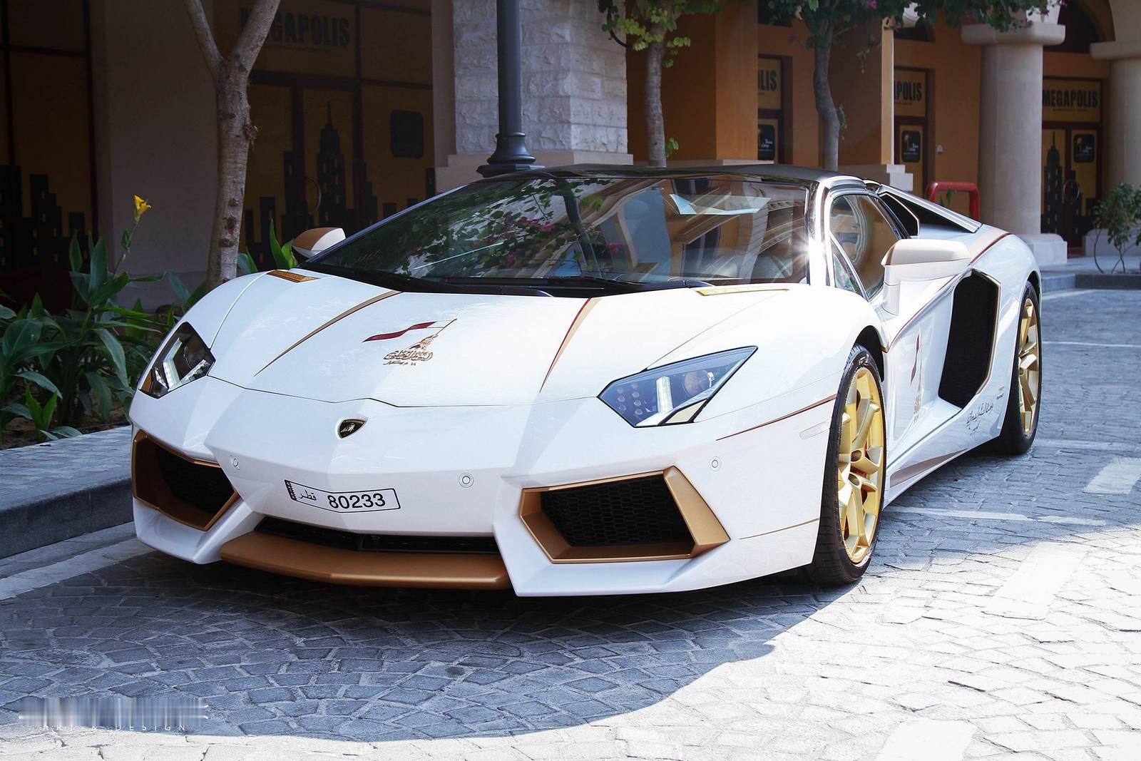 兰博基尼AventadorGoldenEditionbyMaatouk