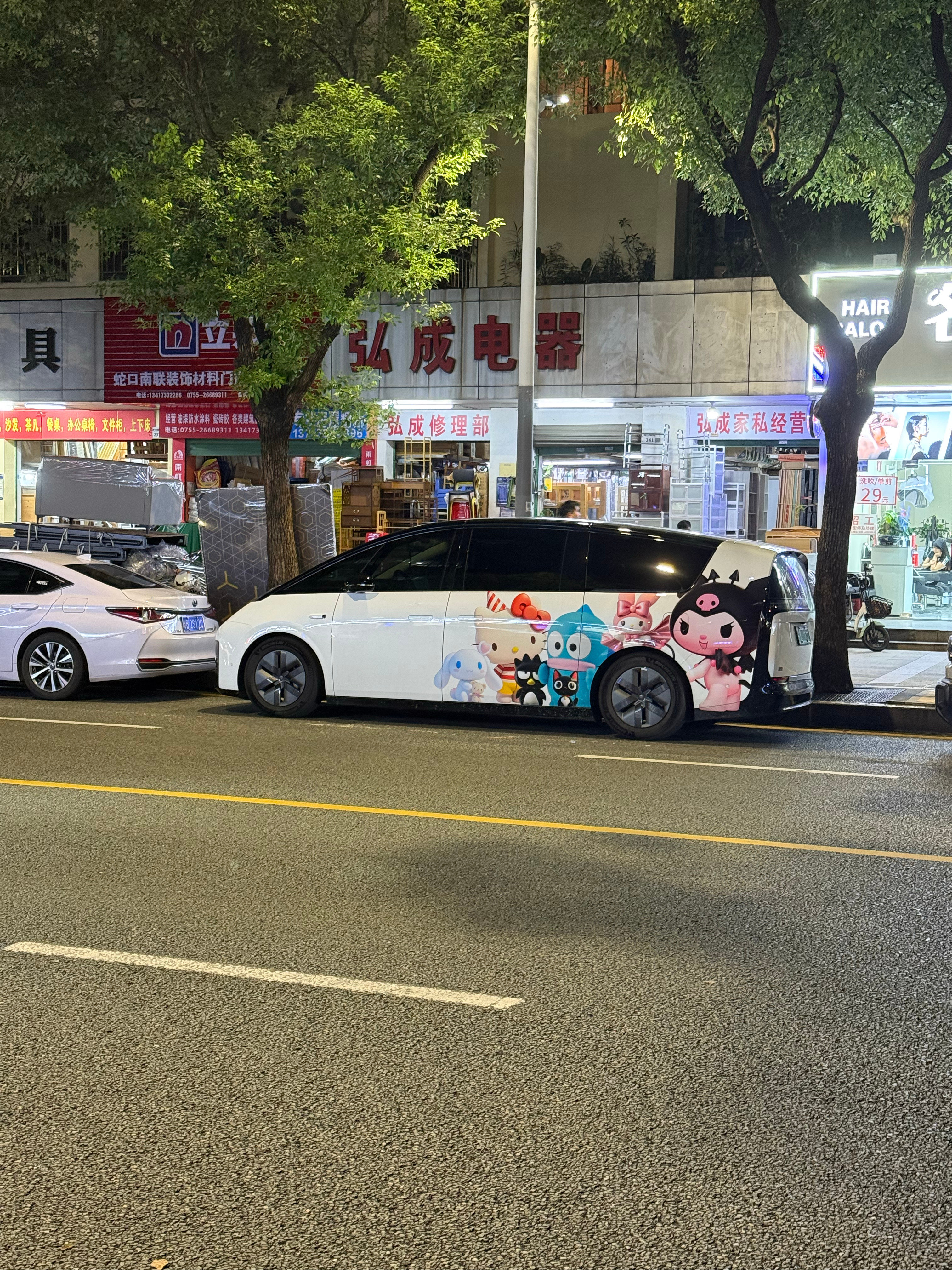 蛇口真的好多理想mega，而且我发现这车真的超级无敌适合上涂装，我觉得这车就是
