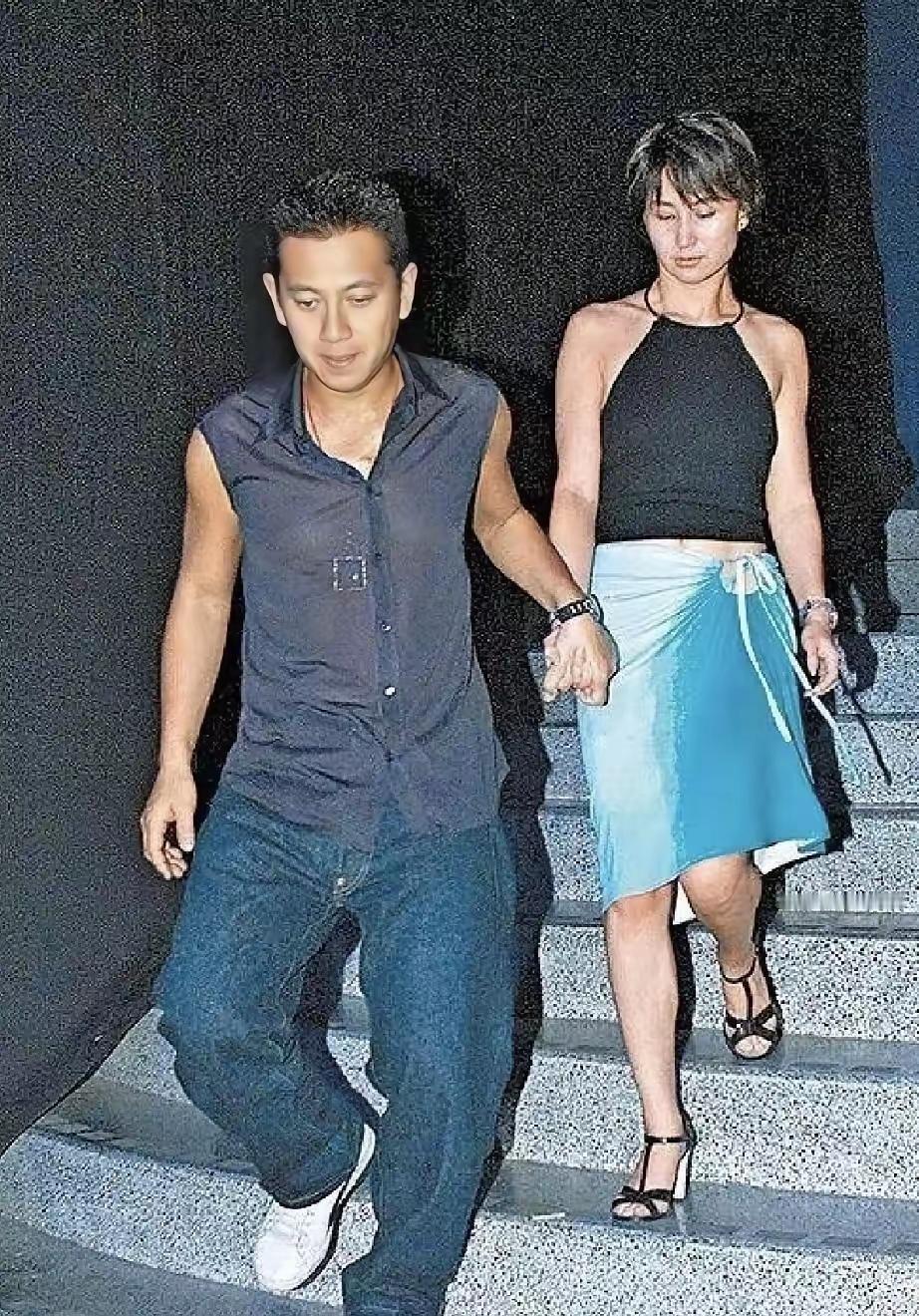 痴情的汉子陈百强没了之后，何超琼就便宜了两个著名的富二代！男人千万不要为了自己喜