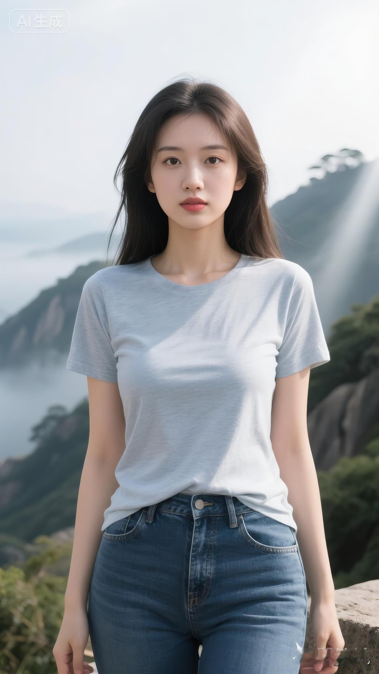 把清爽穿在身上，把烦恼留在云海。我们奔波忙碌，究竟是为了奔赴外界，还是找回真