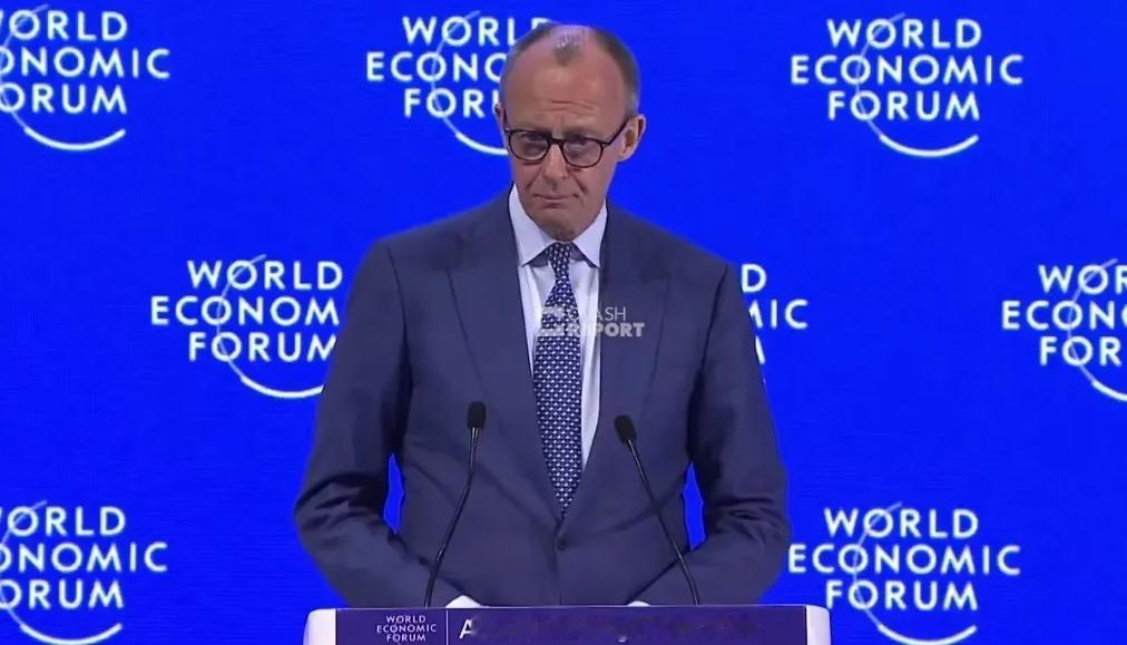 默茨达沃斯放狠话，中国成世界强国，美国不过是垂死挣扎！昨天，默茨在达沃斯论坛