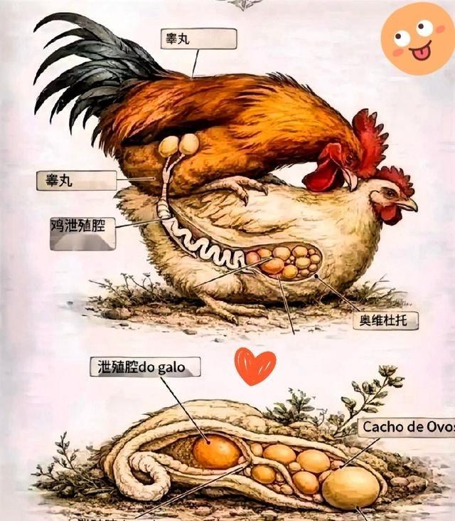 你见过公鸡交配吗？其实鸡的繁殖方式比想象中更“聪明”！公鸡居然是没有外露生殖器