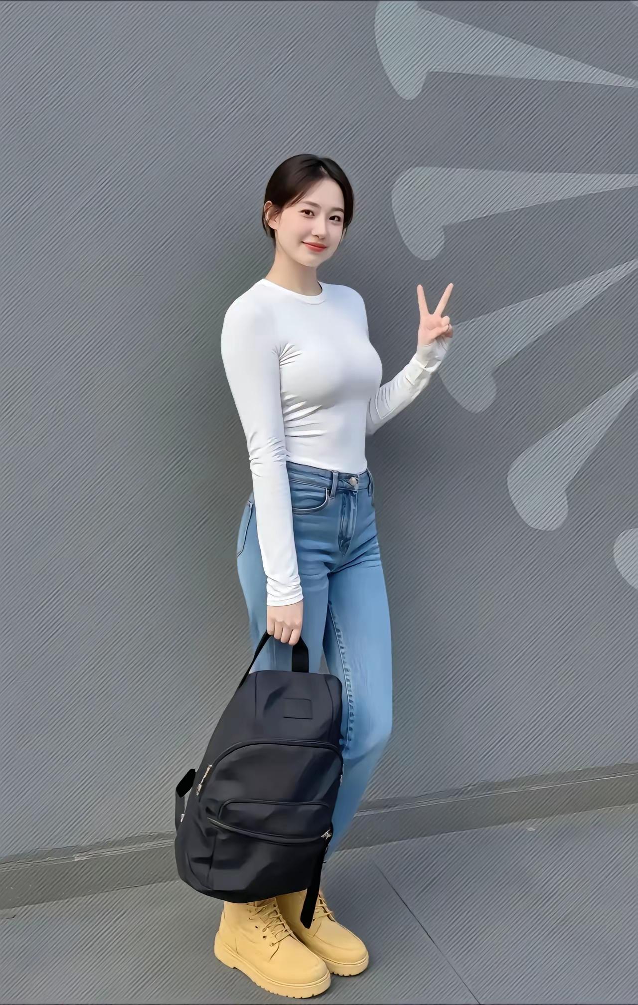 丰满、前凸后翘大长腿。