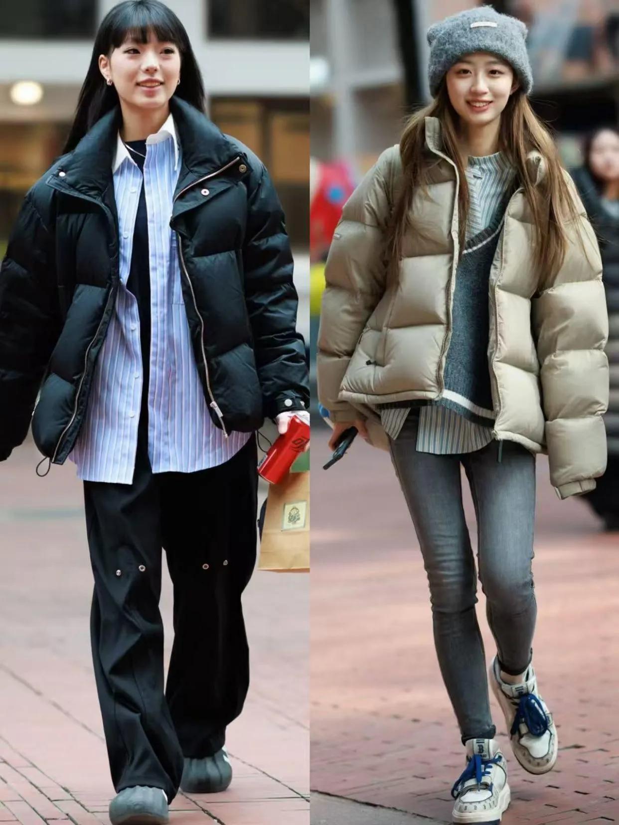 被成都太古里的羽绒服叠穿美到了！保暖又高级，普通人照搬都好看成都太古里的冬