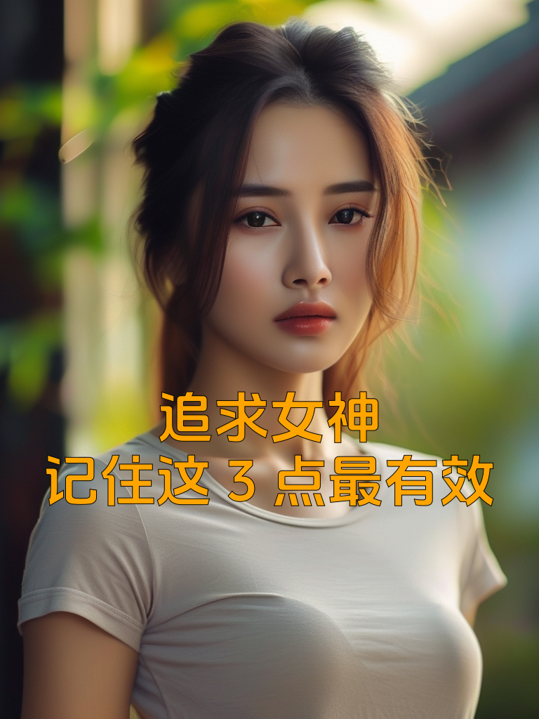 追求女神，记住这3点最有效