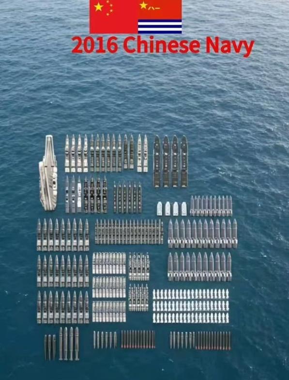 十年磨一剑！中国海军2016年和2026年的实力摆在一起，差距大到不敢认