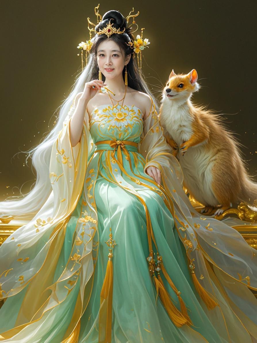 AI仙侠华韵修行越好的人图片由ai生成